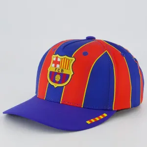 Boné Barcelona Americano Azul e Vermelho - FutFanatics