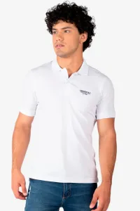 Camisa Polo Masculina Aeropostale Branca Manga Curta Cotton