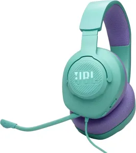 Headset Gamer JBL Quantum 100M2 com Microfone Removível Verde