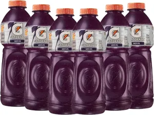 Isotônico Gatorade Uva 500ml Pack com 6 Garrafas