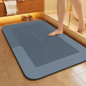 Tapete Banheiro Antiderrapante Absorvente de Secagem Rápida entregar Cor e Estampas sortidos | Shopee Brasil