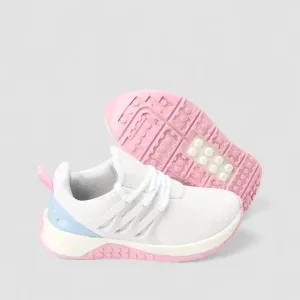 Tênis Casual Infantil Vertus Branco Rosa