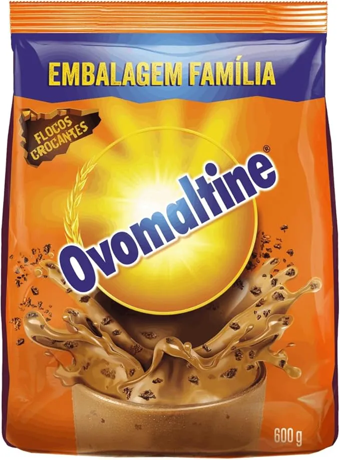 Achocolatado Ovomaltine Flocos Crocantes 600g Embalagem Família
