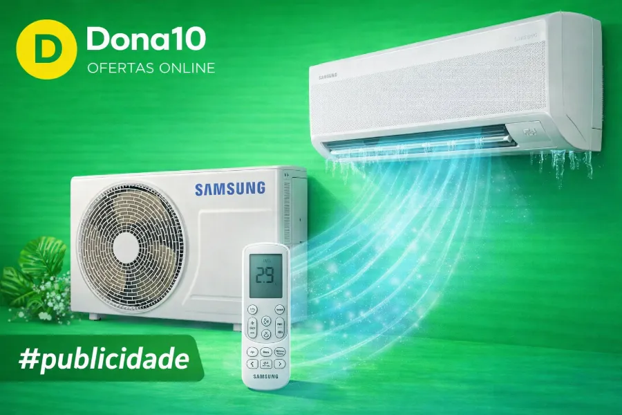 Ar Condicionado Smart Limpeza Automática Filtro Antibacteriano