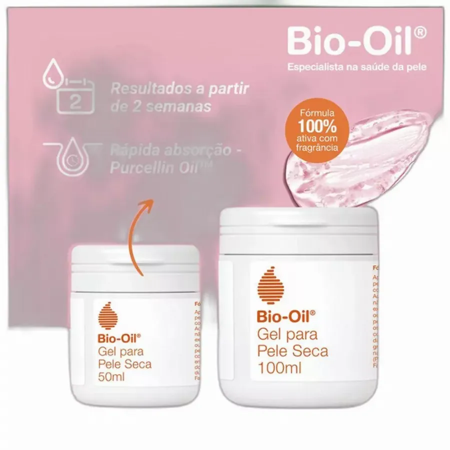 Bio-Oil Pele Seca - Gel Hidratante Corporal 50ml | Shopee Brasil