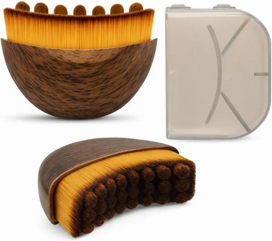 Escova Facial Drenagem Linfática Massageadora com Cerdas Macias