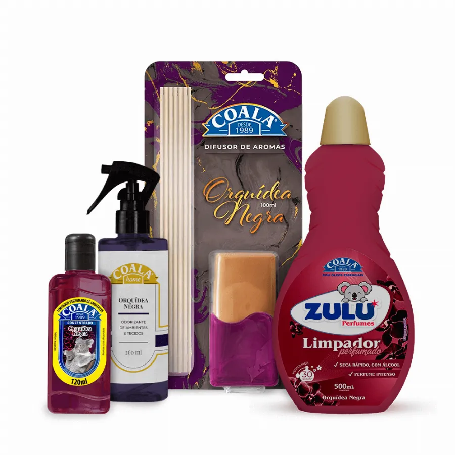 Kit Coala - Os Favoritos Orquídea Negra | Shopee Brasil