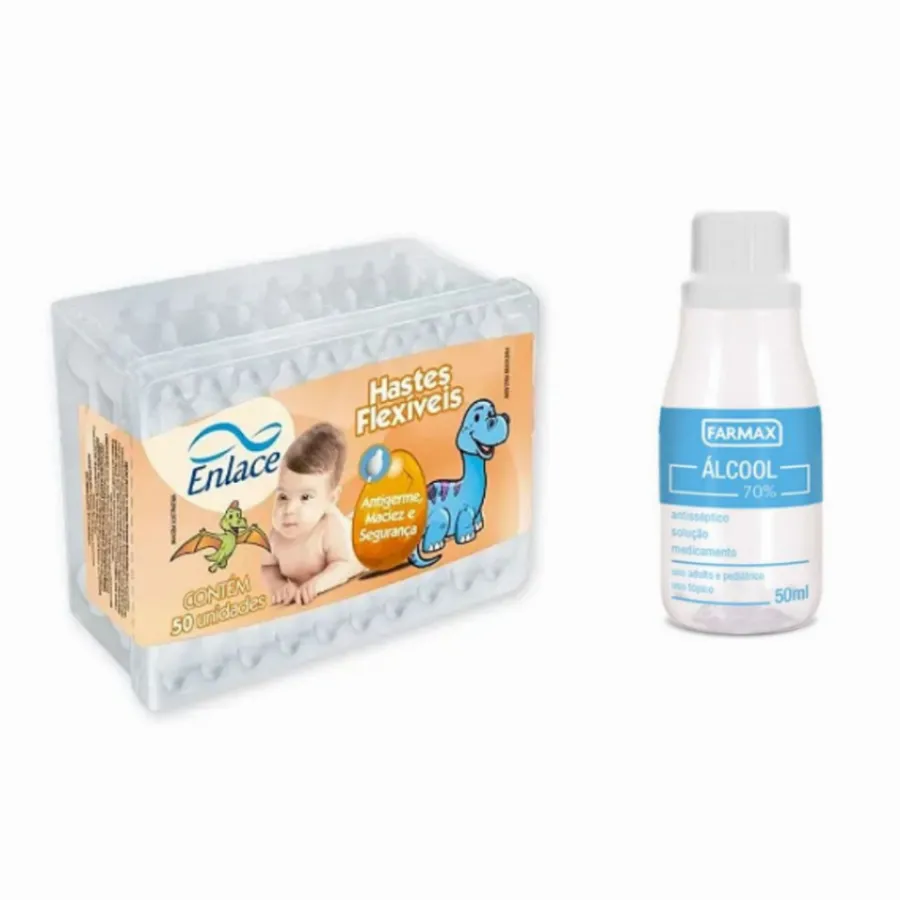 Kit Higiene do Coto Umbilical do Bebê | Shopee Brasil