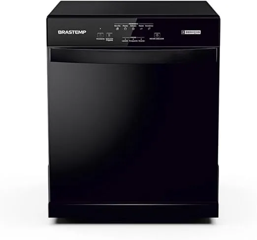 Lava Louças Brastemp 8 Serviços Preta - BLF08AE 220v