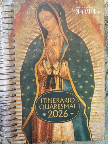 Livro Itinerário Quaresmal 2026 Nossa Senhora de Guadalupe