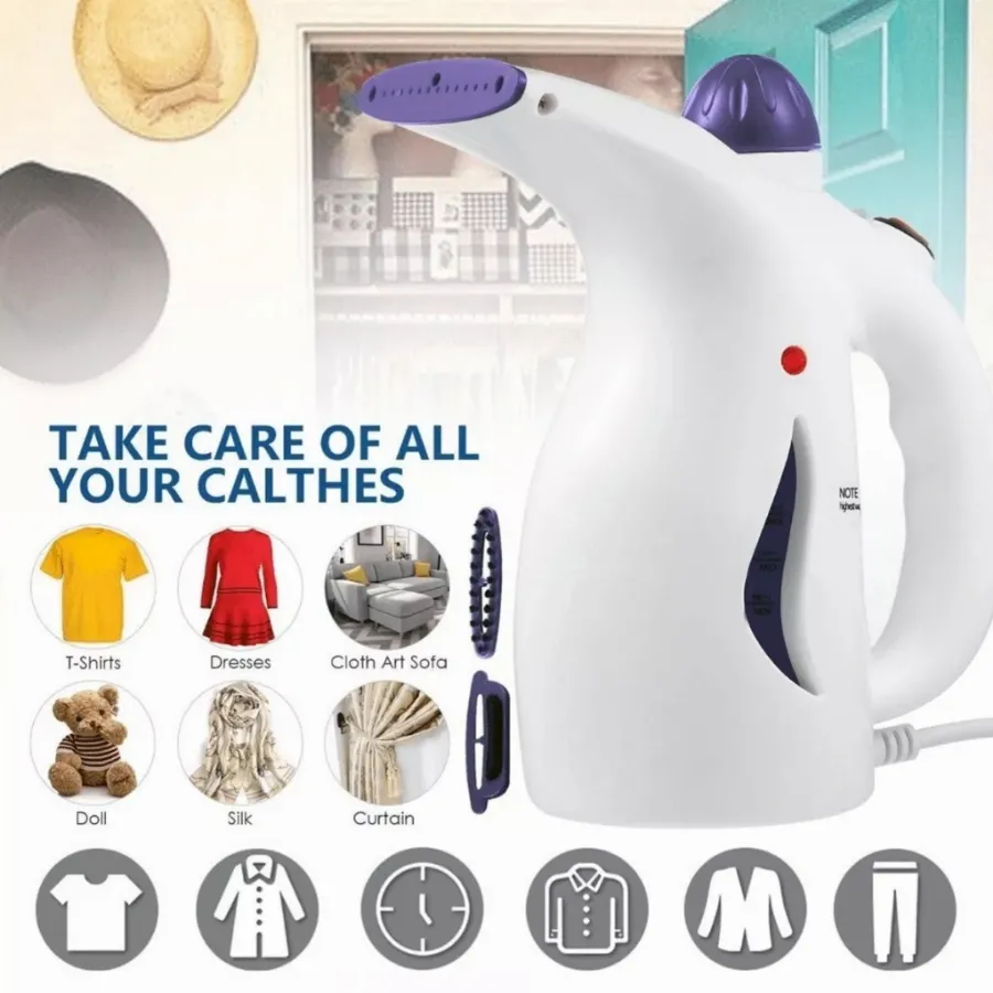 Passadeira 110v Vaporizador A Vapor De Roupas Tira Amasso Portátil 800w | Shopee Brasil