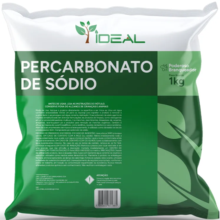 Percarbonato de Sódio Alvejante Sem Cloro para Roupas