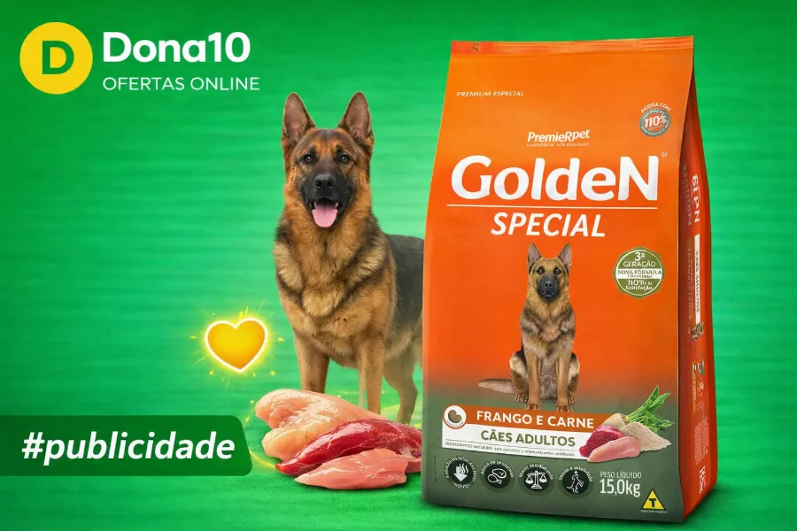 Ração Golden Special Cães Adultos Frango e Carne