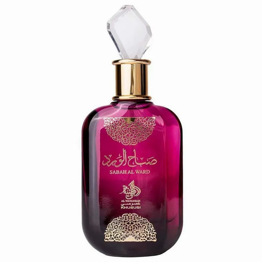 Sabah Al Ward Al Wataniah Perfume Árabe Feminino Eau de Parfum 100ml - Incolor