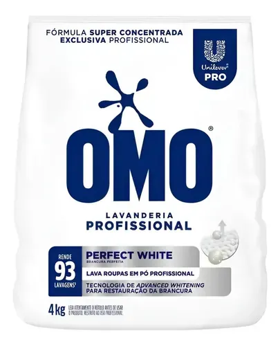 Sabão Em Pó Omo Perfect White 4kg