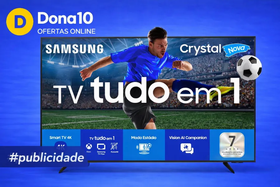 Smart TV Samsung 65” 4K Crystal UHD Gaming Hub