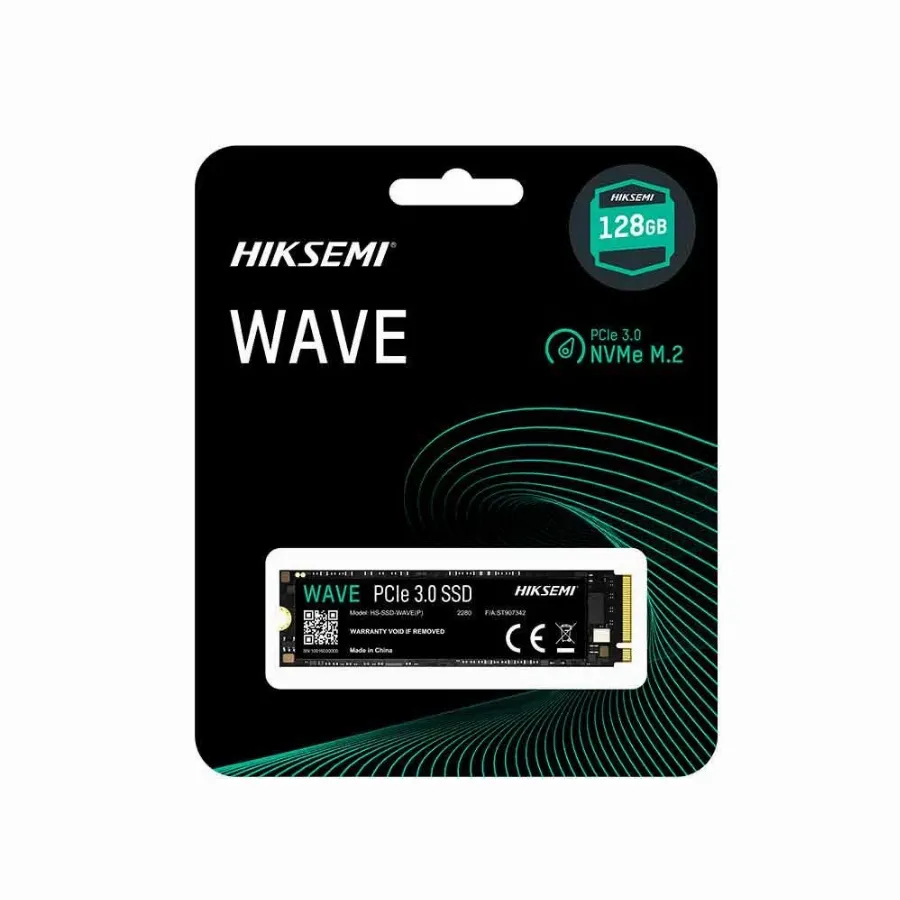 SSD Hiksemi Wave 128GB M.2 NVMe PCIe 3.0 Leitura 1200MB/s
