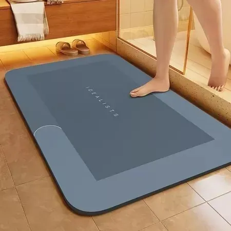 Tapete Banheiro Antiderrapante Absorvente de Secagem Rápida entregar Cor e Estampas sortidos | Shopee Brasil