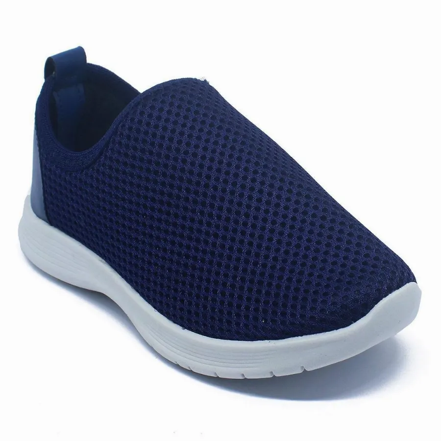 Tênis Infantil Calce Facil Leve Confortável Furinho - Marinho
